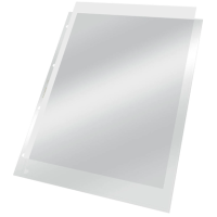 LEITZ Prospekthüllen 4744 DIN A4 glasklar glatt 0,08 mm, 100 St.