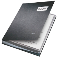 LEITZ Unterschriftenmappe Unterschriftsmappe 5700 20 Fächer schwarz, 1 St.