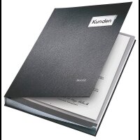 LEITZ Unterschriftenmappe Unterschriftsmappe 5700 20 Fächer schwarz, 1 St.