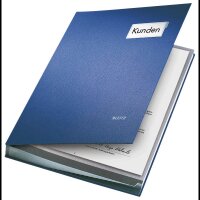 LEITZ Unterschriftenmappe Unterschriftenmappe 5700 20 Fächer blau, 1 St.
