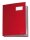 LEITZ Unterschriftenmappe Unterschritsmappe 5700 20 Fächer rot, 1 St.