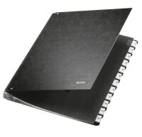 LEITZ Pultordner 5812 1-12 schwarz, 1 St.