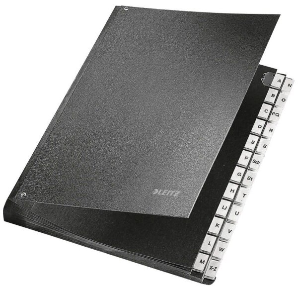 LEITZ Pultordner 5824 A-Z schwarz, 1 St.