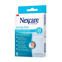 Nexcare™ Pflaster Strong Hold Maxi Pain-Free Removal N0905NAMN weiß 5,0 x 10,1 c  ( N0905NAMN )