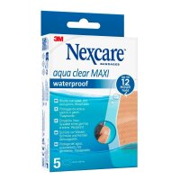 Nexcare™ Pflaster Aqua Clear MAXI Waterproof N1205DMN beige 6,0 x 8,8 cm, 5 St.