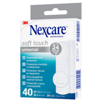 Nexcare™ Pflaster Soft Touch Universal N0540ASNEW weiß, 40 St.
