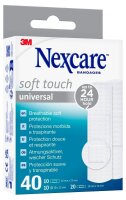 Nexcare™ Pflaster Soft Touch Universal N0540ASNEW weiß, 40 St.