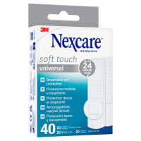Nexcare™ Pflaster Soft Touch Universal N0540ASNEW weiß, 40 St.