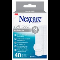 Nexcare™ Pflaster Soft Touch Universal N0540ASNEW weiß, 40 St.
