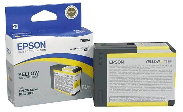 EPSON T5804 gelb Druckerpatrone