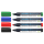 Schneider Maxx 293 Whiteboard- und Flipchart-Marker farbsortiert 2,0 - 5,0 mm, 4 St.