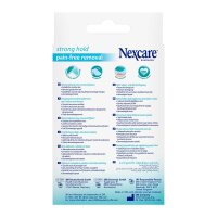 Nexcare™ Pflaster Strong Hold Pain-Free Removal N0904NAMN weiß 7,6 x 10,1 cm, 4   ( N0904NAMN )