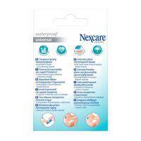 Nexcare™ Pflaster Waterproof Universal N0620AS_2N weiß, 20 St.