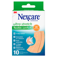 Nexcare™ Pflaster Ultra Stretch Flexible Comfort N1170BNEW beige 6,0 x 10,0 cm, 10 St.