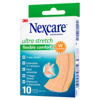 Nexcare™ Pflaster Ultra Stretch Flexible Comfort N1170BNEW beige 6,0 x 10,0 cm, 10 St.