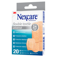 Nexcare™ Pflaster Flexible Textile Universal N0420ASNEW beige, 20 St.