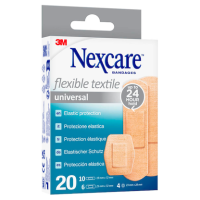 Nexcare™ Pflaster Flexible Textile Universal N0420ASNEW beige, 20 St.