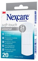 Nexcare™ Pflaster Soft Touch Universal N0520NS-1N weiß 2,5 x 7,2 cm, 20 St.