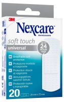 Nexcare™ Pflaster Soft Touch Universal N0520NS-1N weiß 2,5 x 7,2 cm, 20 St.