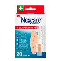 Nexcare™ Pflaster Erste Hilfe Mix N0-20-7F beige, 20 St.