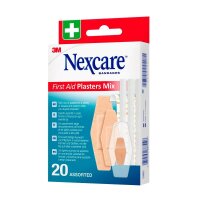 Nexcare™ Pflaster Erste Hilfe Mix N0-20-7F beige, 20 St.