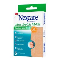 Nexcare™ Pflaster Ultra Stretch MAXI Flexible Comfort N8-5-1M beige 5,0 x 10,1 cm, 5 St.