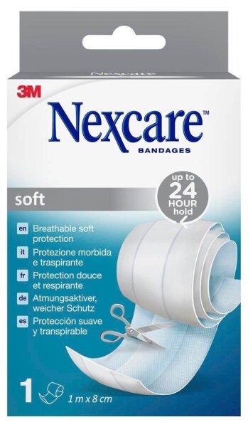 Nexcare™ Pflaster Soft Touch Universal N0501B weiß 8,0 cm x 1,0 m, 1 St.