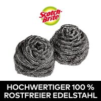 Scotch-Brite Stainless Steel Topfreiniger, 12 St.