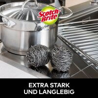 Scotch-Brite Stainless Steel Topfreiniger, 12 St.