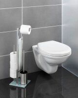 WENKO WC-Garnitur Rivalta silber Metall, 1 St.