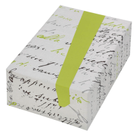 JUNG SCHÖNER VERPACKEN Geschenkpapier Lirica Schrift...