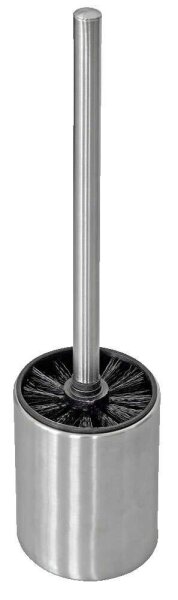 WC-Garnitur mit Halter silber Metall, 1 St.