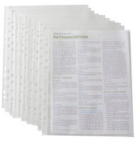 RAPESCO® Prospekthüllen DIN A4 transparent...