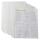 RAPESCO® Prospekthüllen DIN A4 transparent genarbt 0,06 mm, 100 St.