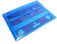 RAPESCO® Dokumententaschen DIN A5 farbsortiert genarbt 0,20 mm, 5 St.