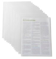 RAPESCO® Sichthüllen DIN A4 transparent genarbt...