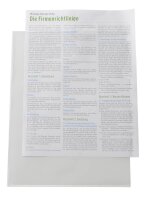 RAPESCO® Sichthüllen DIN A4 transparent genarbt 0,10 mm, 25 St.