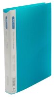 RAPESCO® Ringbücher 2-Ringe grün, blau, pink, violett, hellblau 3,7 cm DIN A4, 10 St.