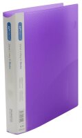 RAPESCO® Ringbücher 2-Ringe grün, blau, pink, violett, hellblau 3,7 cm DIN A4, 10 St.