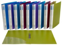 RAPESCO® Ringbücher 2-Ringe grün, blau,...