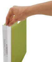 RAPESCO® Ringbücher 2-Ringe grün, blau, pink, violett, hellblau 2,6 cm DIN A4, 10 St.