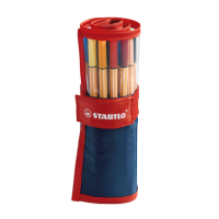 STABILO point 88 Fineliner farbsortiert 0,4 mm, 25 St.