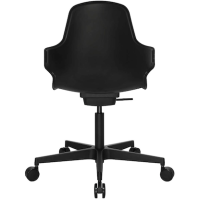 Topstar Bürostuhl Sitness Life 20, FY200S Kunststoff schwarz, Gestell schwarz
