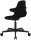 Topstar Bürostuhl Sitness Life 20, FY200S Kunststoff schwarz, Gestell schwarz