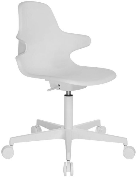 Topstar Bürostuhl Sitness Life 20, FY203W Kunststoff weiß, Gestell weiß
