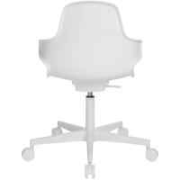 Topstar Bürostuhl Sitness Life 20, FY203W Kunststoff weiß, Gestell weiß