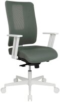Topstar Bürostuhl Sitness Life 50, FY530E CR22 Stoff grau, Gestell weiß