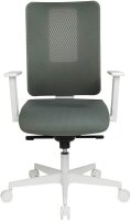 Topstar Bürostuhl Sitness Life 50, FY530E CR22 Stoff grau, Gestell weiß