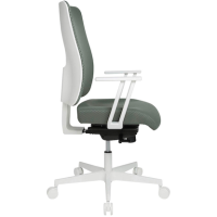 Topstar Bürostuhl Sitness Life 50, FY530E CR22 Stoff grau, Gestell weiß