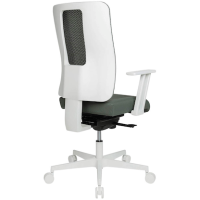 Topstar Bürostuhl Sitness Life 50, FY530E CR22 Stoff grau, Gestell weiß